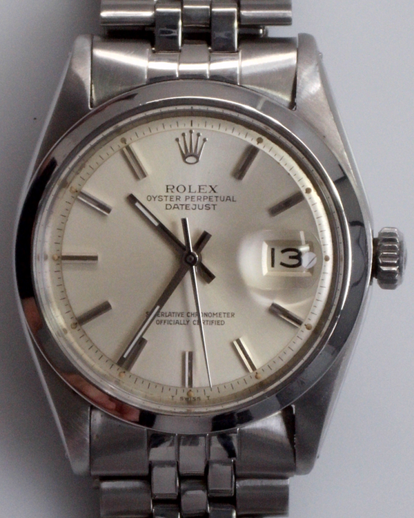 Rolex Datejust 36MM Silver Dial Steel Jubilee Bracelet (1600)