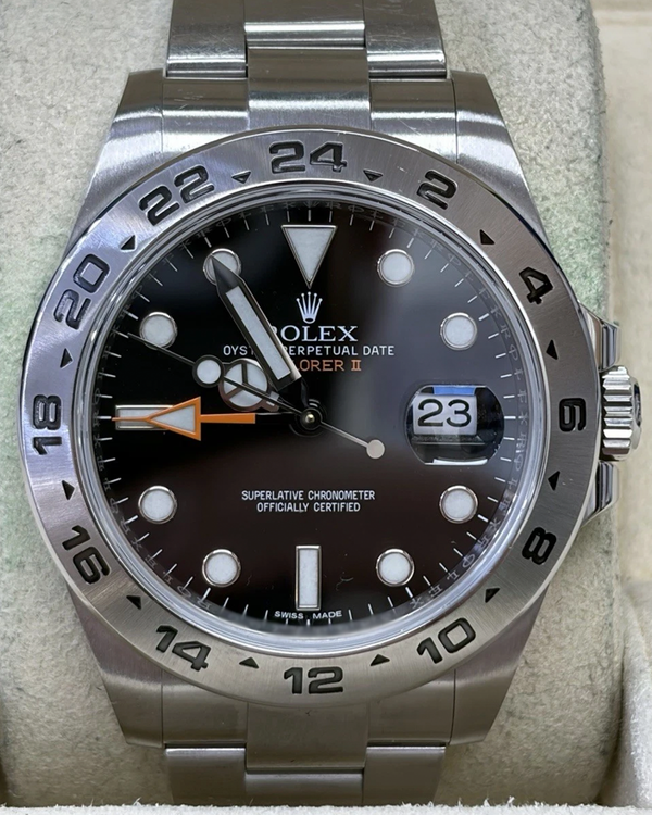 2019 Rolex Explorer II 42MM Black Dial Oyster Bracelet (216570)