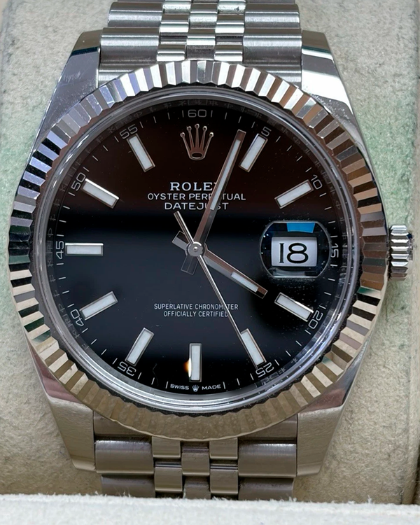 2020 Rolex Datejust 41MM Black Dial Jubilee Bracelet (126334)
