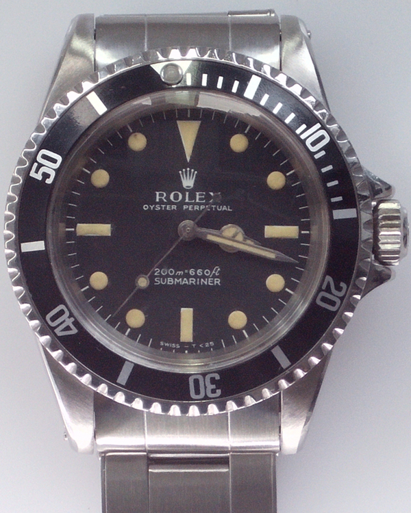 Rolex Submariner No-Date 40MM Black Dial Oyster Bracelet (5513)