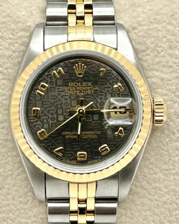 1993 Rolex Lady-Datejust 26MM Grey "Jubilee" Dial Two-Tone Jubilee Bracelet (69173)