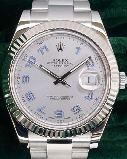 Rolex Datejust II 41MM Silver Dial Oyster Bracelet (116334)