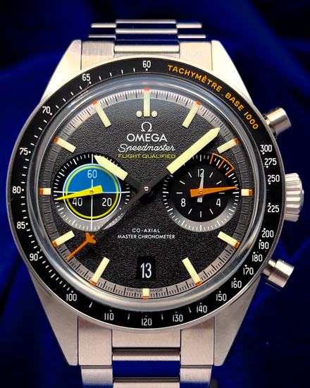 2025 Omega Speedmaster Pilot 40.85MM Black Dial Steel Bracelet (332.10.41.51.01.002)