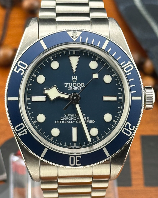 2021 Tudor Black Bay 58 39MM Blue Dial Aftermarket Steel Bracelet (79030B)