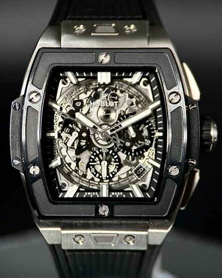 2022 Hublot Spirit Of Big Bang 42MM Skeleton Dial Rubber Strap (642.NM.0170.RX)