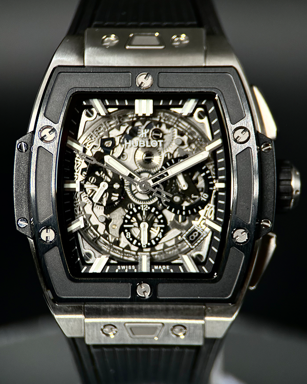 2022 Hublot Spirit Of Big Bang 42MM Skeleton Dial Rubber Strap (642.NM.0170.RX)