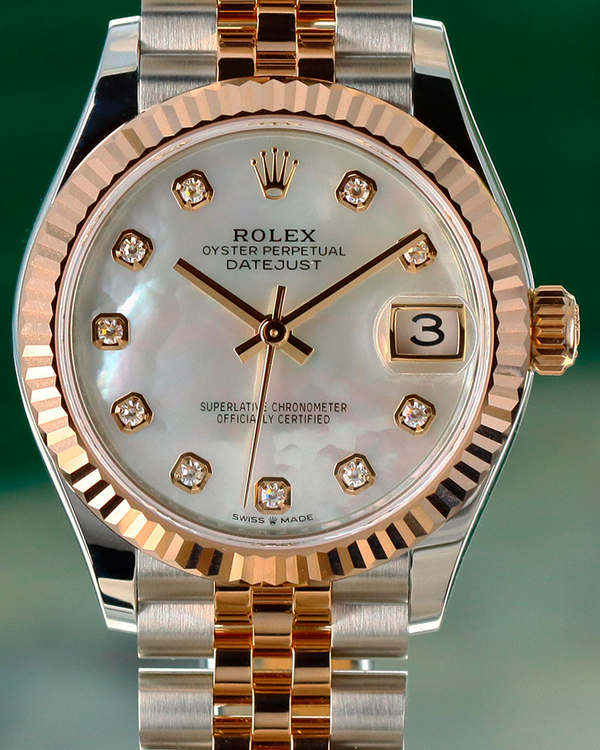 Rolex Datejust 31MM Mother of Pearl Dial Two-Tone Jubilee Bracelet (278271)