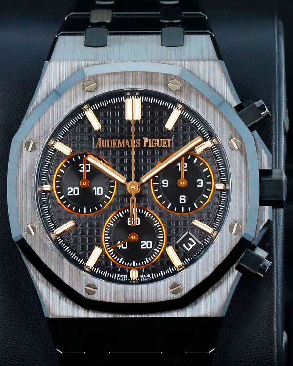 Audemars Piguet Royal Oak 41MM Black Dial Ceramic Bracelet (26240CE.OO.1225CE.02)