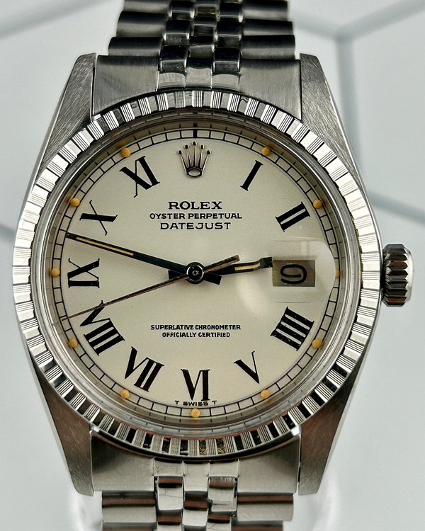 1979 Rolex Datejust 36MM White Dial Jubilee Bracelet (1601)