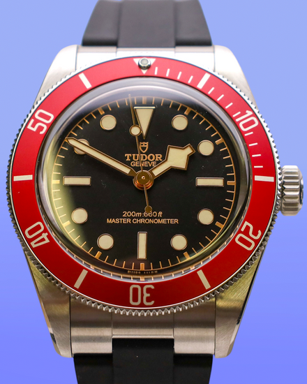 No Reserve - 2025 Tudor Black Bay 41MM Black Dial Rubber Strap (7941A1A0RU)