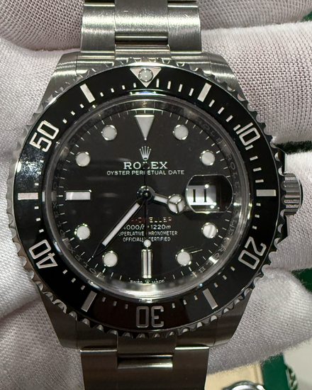2022 Rolex Sea-Dweller 43MM Black Dial Oyster Bracelet (126600)