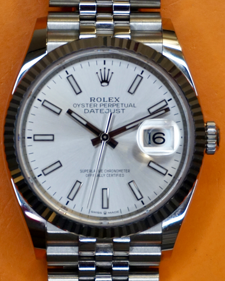 2025 Rolex Datejust 36MM Silver Dial Jubilee Bracelet (126234)
