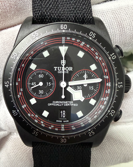 2025 Tudor Pelagos FXD Chrono "Cycling Edition" 43MM Black Dial Textile Strap (25827KN)