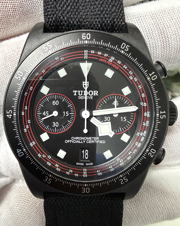 2025 Tudor Pelagos FXD "Cycling Edition" 43MM Black Dial Textile Strap (M25827KN)