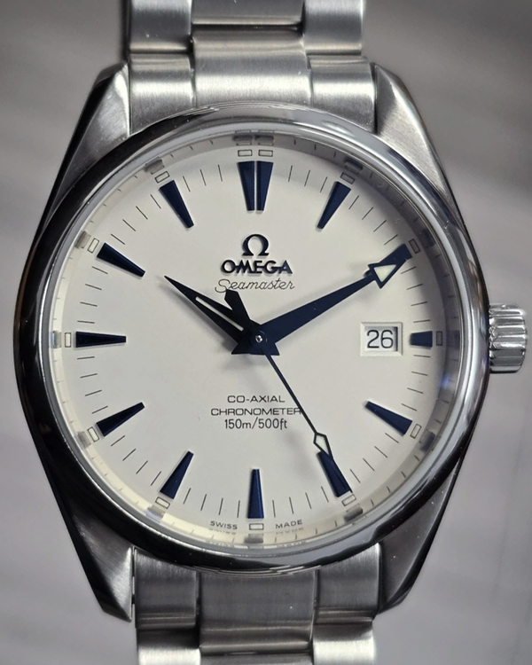 2012 Omega Seamaster Aqua Terra 39.2MM White Dial Steel Bracelet (2503.33.00)