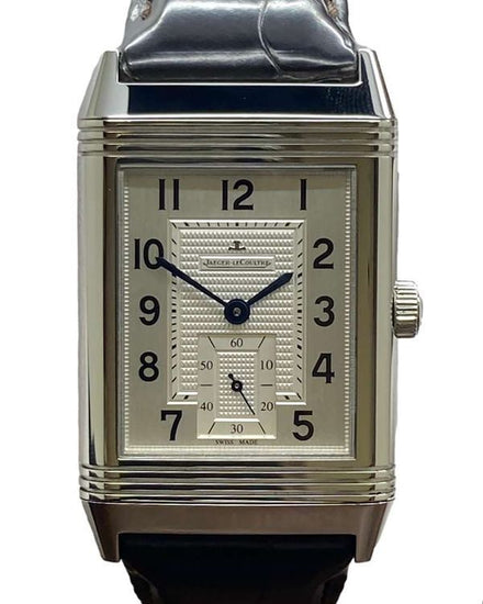 2011 Jaeger-LeCoultre Reverso Gran Reverso 976 30MM Silver Dial Leather Strap (273.8.04)