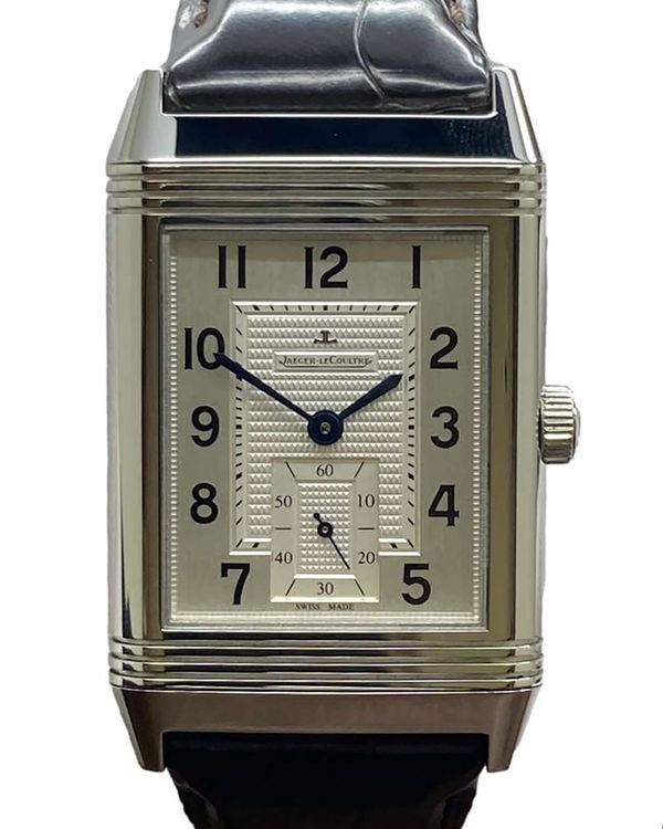 2011 Jaeger-LeCoultre Reverso Gran Reverso 976 30MM Silver Dial Leather Strap (273.8.04  Q3738420)