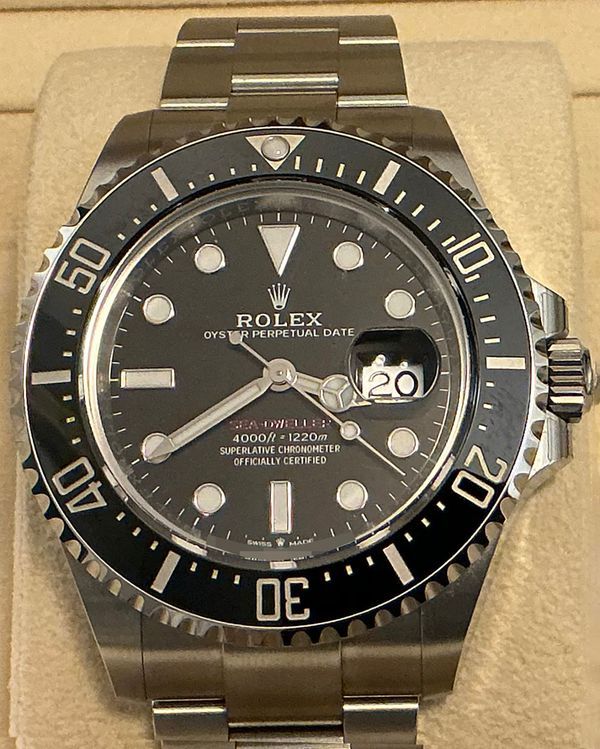2024 Rolex Sea-Dweller 43MM Black Dial Oyster Bracelet (126600)