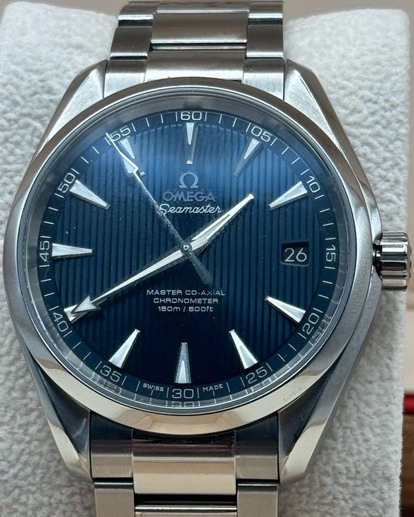 2022 Omega Seamaster Aqua Terra 150M 41.5MM Blue Dial Steel Bracelet (231.10.42.21.03.003)