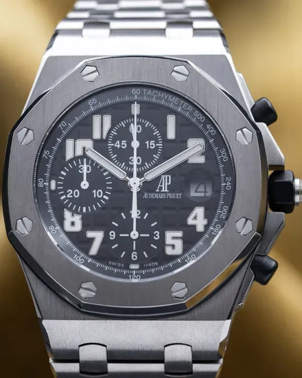 Audemars Piguet Royal Oak Offshore Chronograph "The Beast" 42MM Black Dial Titanium Bracelet (25721TI.OO.1000TI.06.A)
