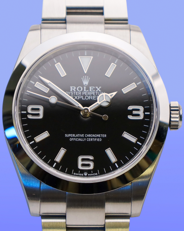 2025 Rolex Explorer 40MM Black Dial Oyster Bracelet (224270)