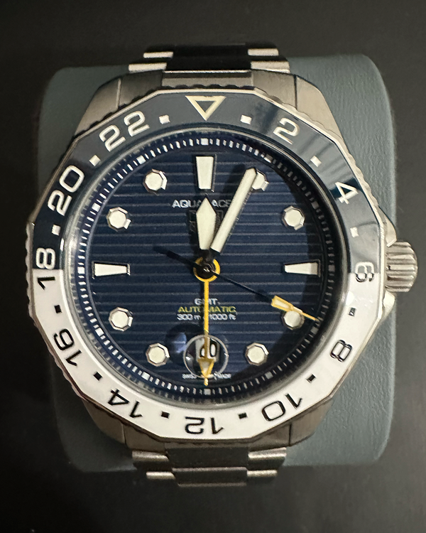 2023 Tag Heuer Aquaracer 43MM Blue Dial Steel Bracelet (WBP2010.BA0632)
