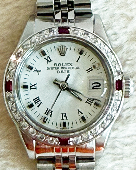 1981 Rolex Lady-Datejust 26MM White Dial Jubilee Bracelet (6917)
