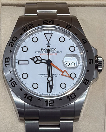 2025 Rolex Explorer II "Polar" 42MM White Dial Oyster Bracelet (226570)