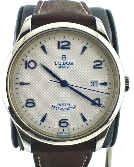 No Reserve - 2025 Tudor 1926 41MM White Dial Leather Strap (91650)