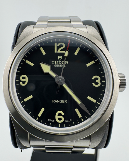 No Reserve - 2024 Tudor Ranger 39MM Black Dial Steel Bracelet (79950)