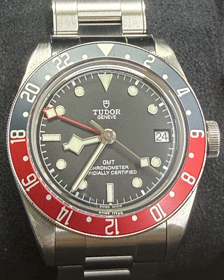 2020 Tudor Black Bay GMT Heritage "Pepsi" 41MM Black Dial Steel Bracelet (79830RB)