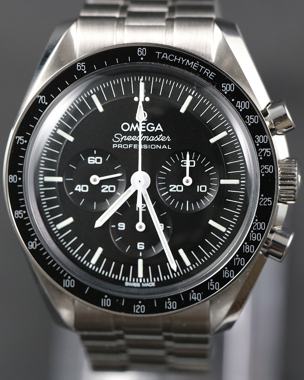 2025 Omega Speedmaster Professional Moonwatch 42MM Black Dial Steel Bracelet (310.30.42.50.01.001)