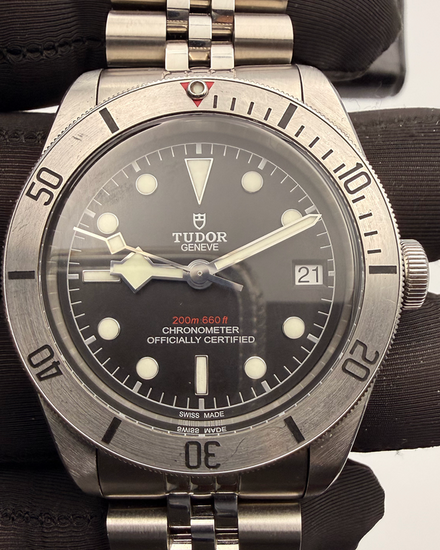 Tudor Black Bay 41MM Black Dial Aftermarket Steel Bracelet (79730)