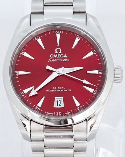 2024 Omega Seamaster Aqua Terra 150M "Shades" 38MM Terracotta Dial Steel Bracelet  (220.10.38.20.13.003)
