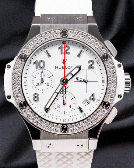Hublot Big Bang Original 41MM White Dial Rubber Strap (342.SE.230.RW.114)