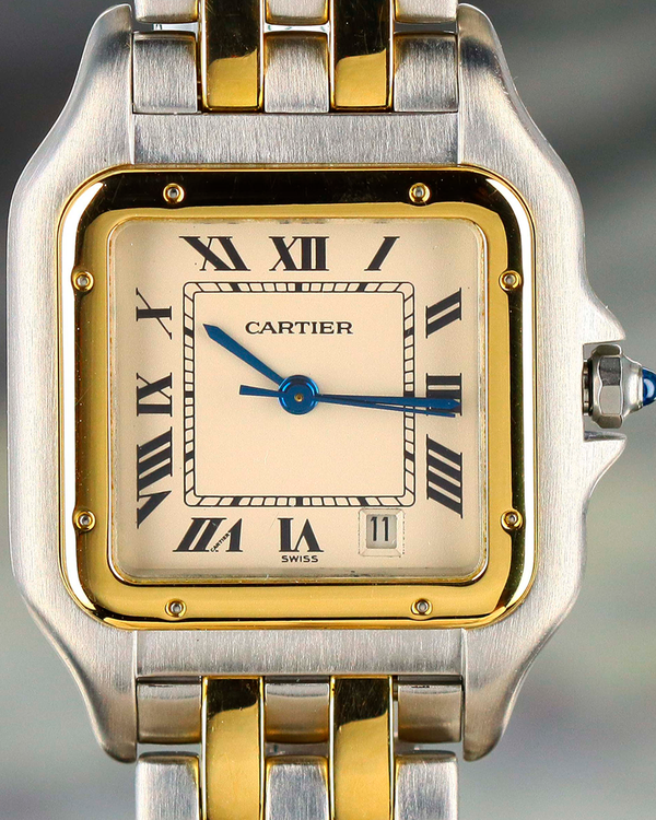 Cartier Panthère de Cartier 27MM Quartz Ivory Dial Two-Tone Bracelet (W25028B6)