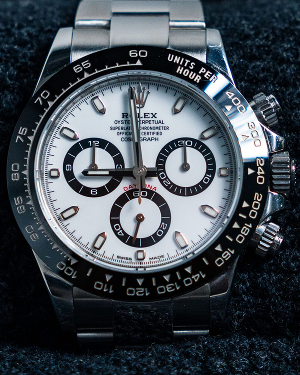 2020 Rolex Cosmograph Daytona "Panda" 40MM White Dial Oyster Bracelet (116500LN)