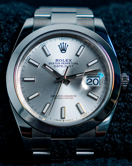 2023 Rolex Datejust 41MM Silver Dial Oyster Bracelet (126300)