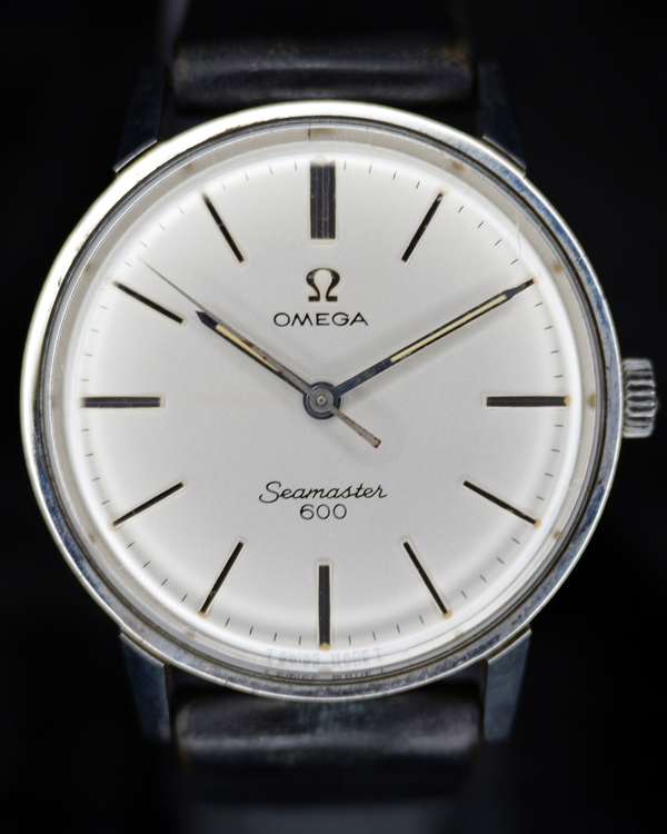 1967 Omega Seamaster 34MM Silver Dial Leather Strap (135.011)