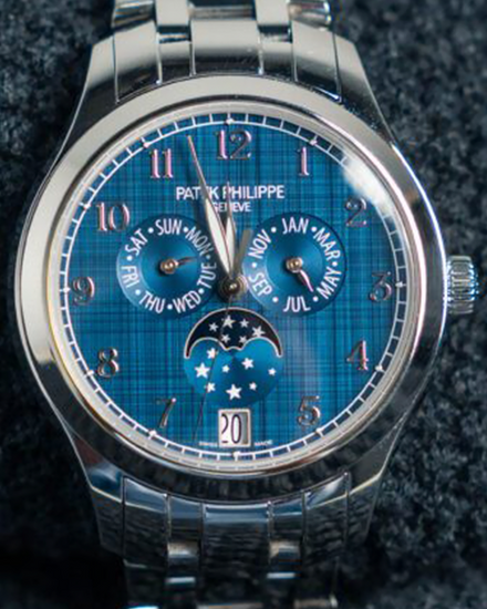 2023 Patek Philippe Annual Calendar 38MM Blue Dial Steel Bracelet (4947/1A-001)