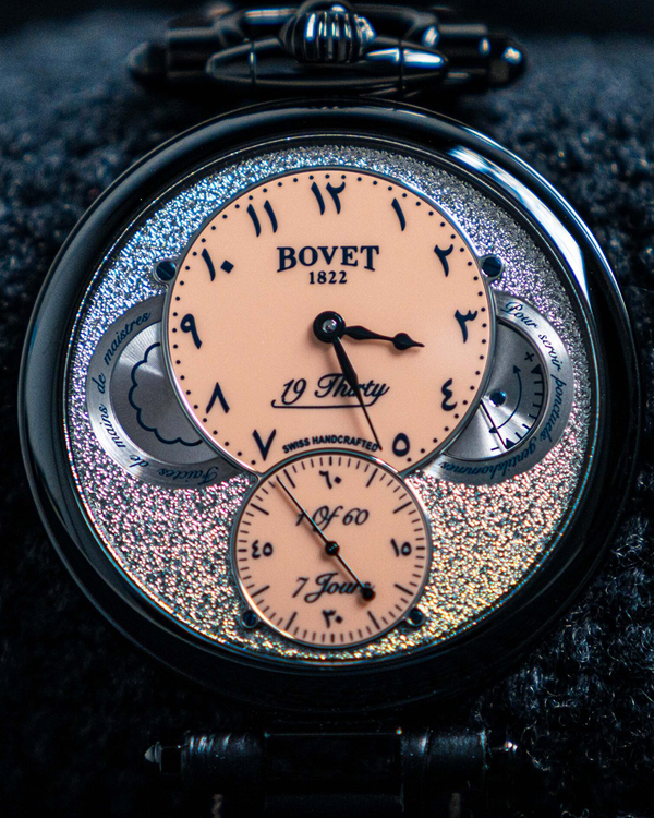 2025 Bovet 19Thirty Fleurier L.E. 42MM Salmon Dial Leather Strap (NTSB0089/25/HIN-BFL)