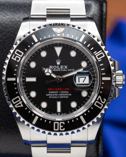 2024 Rolex Sea-Dweller 43MM Black Dial Oyster Bracelet (126600)