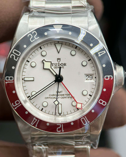 2025 Tudor Black Bay GMT Heritage "Pepsi" 41MM White Dial Steel Bracelet (79830RB)