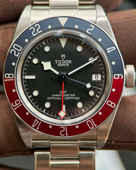 2025 Tudor Black Bay GMT "Pepsi" 41MM Black Dial Steel Bracelet (79830RB)