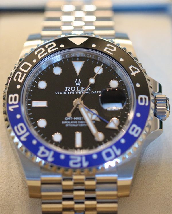 2025 Rolex GMT-Master II "Batgirl" 40MM Black Dial Jubilee Bracelet (126710BLNR)
