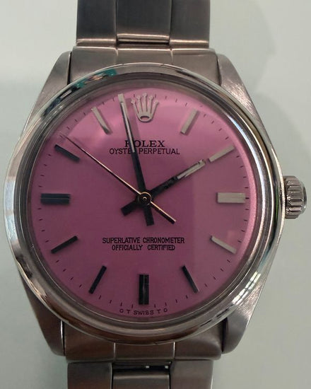 Rolex Air-King 34MM Aftermarket Pink Dial Oyster Bracelet (5500)