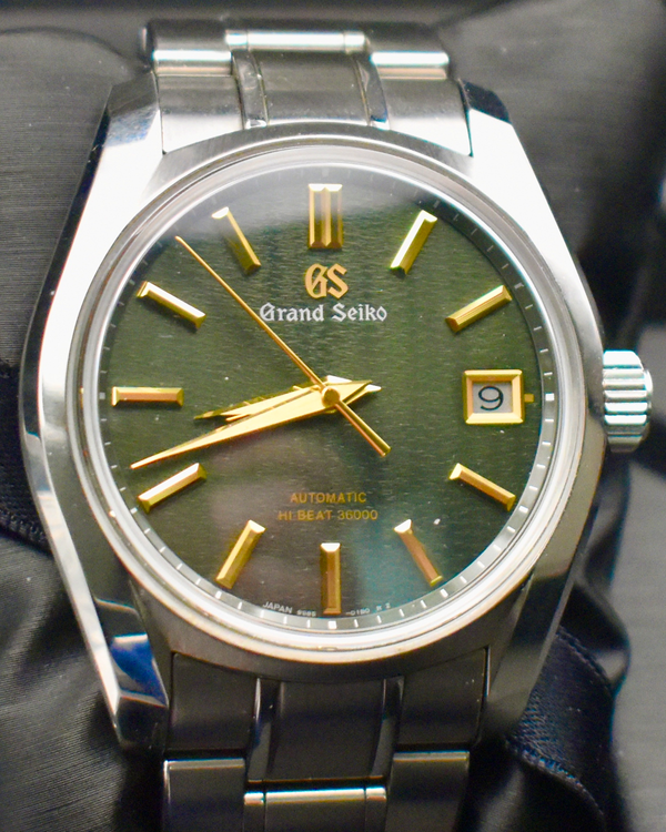 2022 Grand Seiko Heritage "Rikka Early Summer" 40MM Green Dial Steel Bracelet (SBGH271)