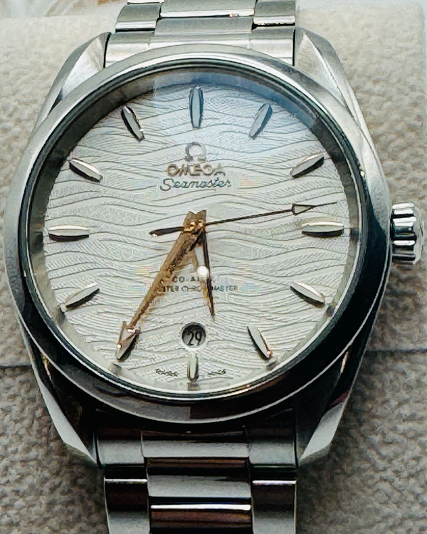 2023 Omega Seamaster Aqua Terra 150M 38MM Silver Dial Steel Bracelet (220.10.38.20.02.002)