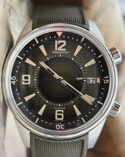 2022 Jaeger-LeCoultre Polaris Date 42MM Green Dial Rubber Strap (Q906863J)