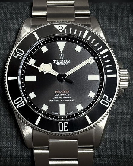2025 Tudor Pelagos 39MM Black Dial Titanium Bracelet (25407N)